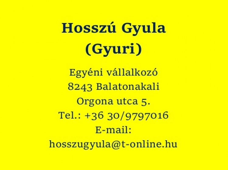 Hosszú Gyula e.v.