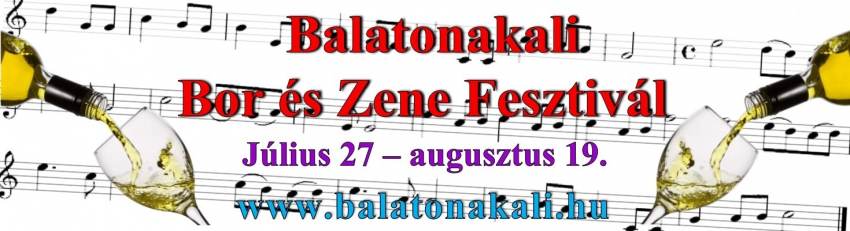 Balatonakali Bor és Zene Fesztivál