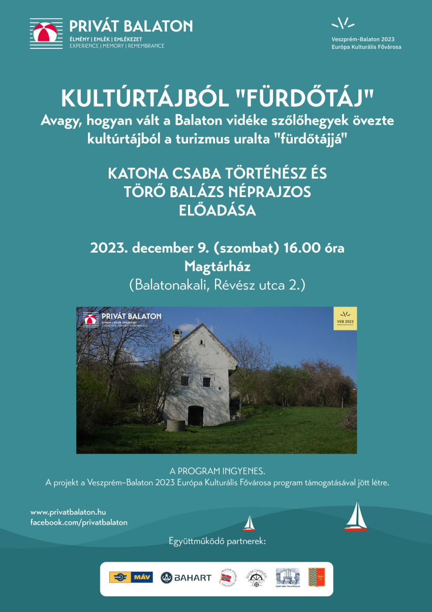 KULTÚRTÁJBÓL "FÜRDŐTÁJ"