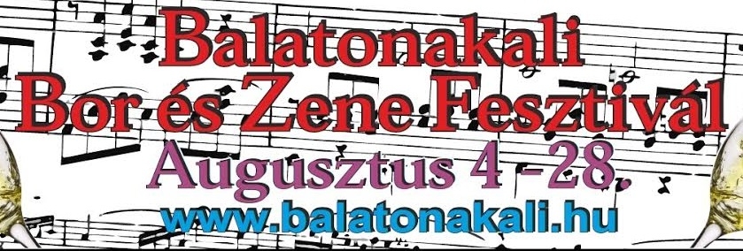 Balatonakali Bor és Zene Fesztivál