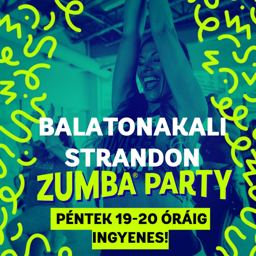 Zumba a strandon