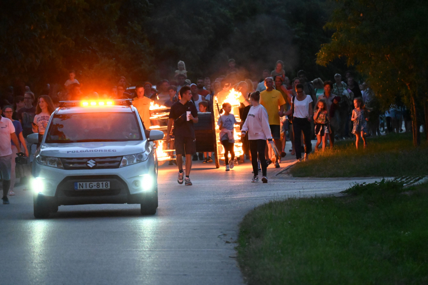 Szezonnyitó és Tűzkerék gördítés