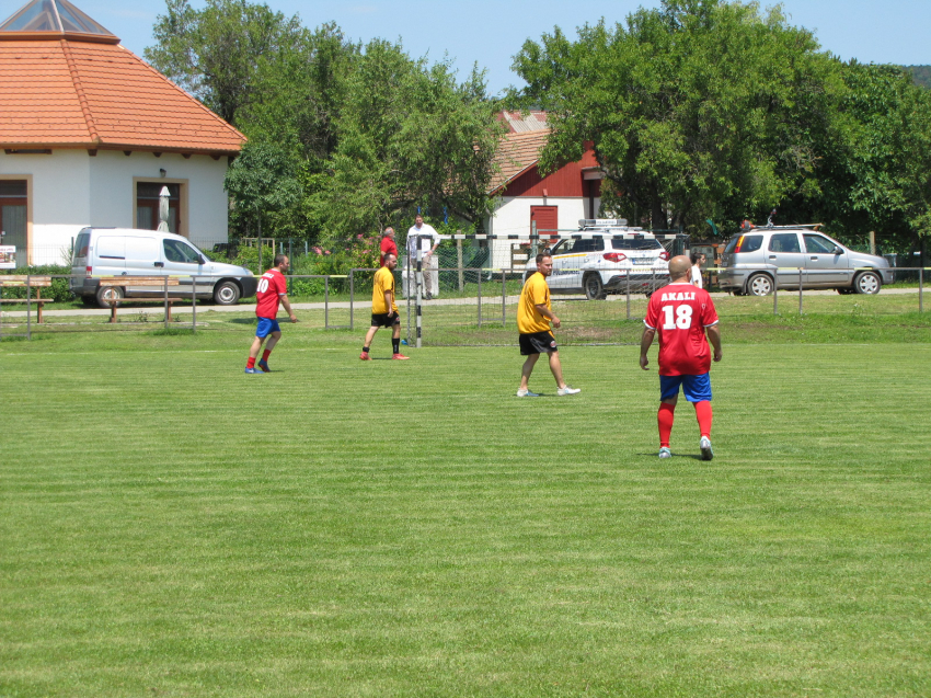 Az V. Akali Futball Emléktorna képekben
