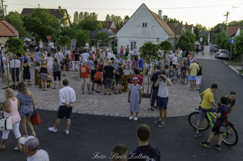 Főtér-és csatorna átadó ünnepség, kiállításmegnyitó, tűzkerék 