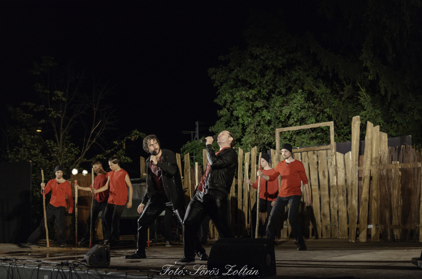 A Pál utcai fiúk zenés játék a Szabadtéri Színpadon
