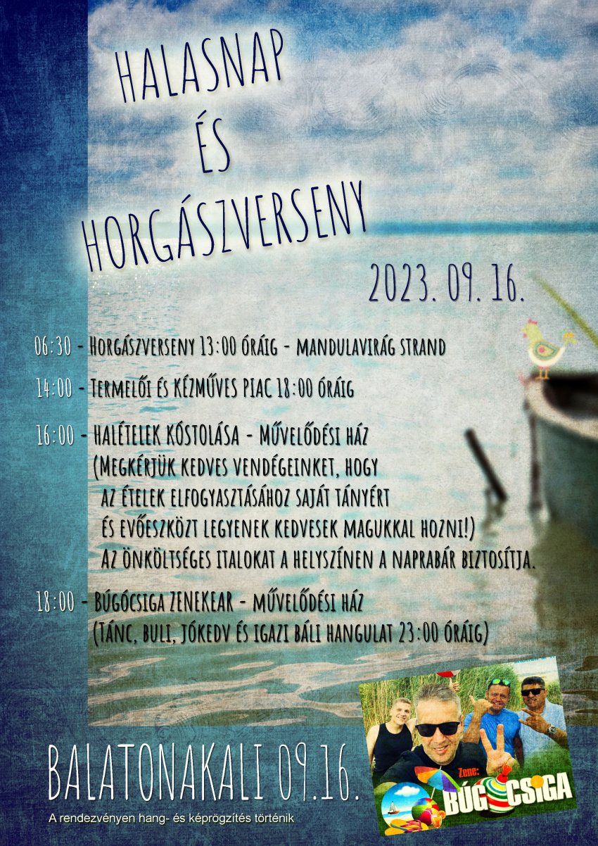 Halasnap és horgászverseny