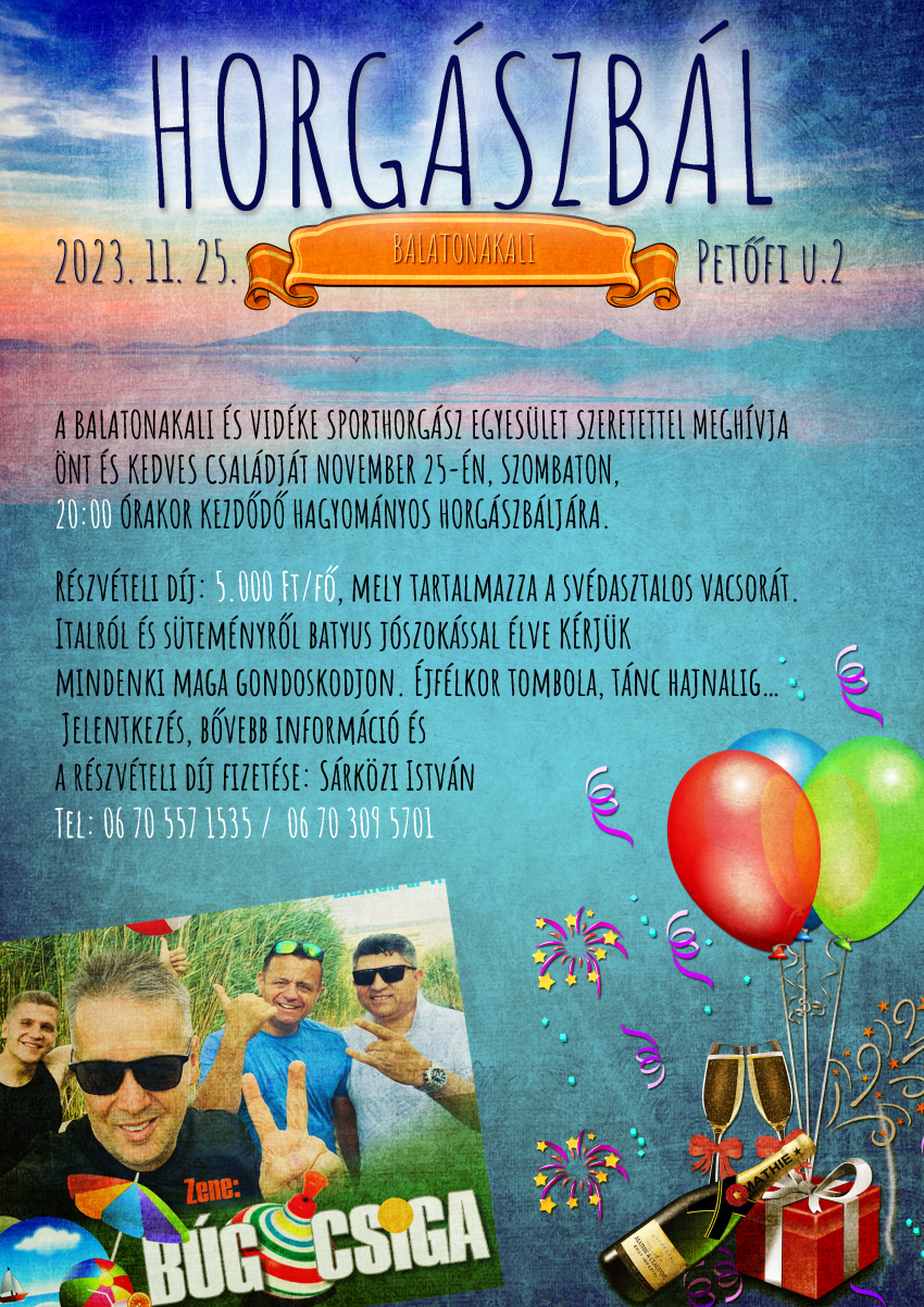 Horgászbál 2023