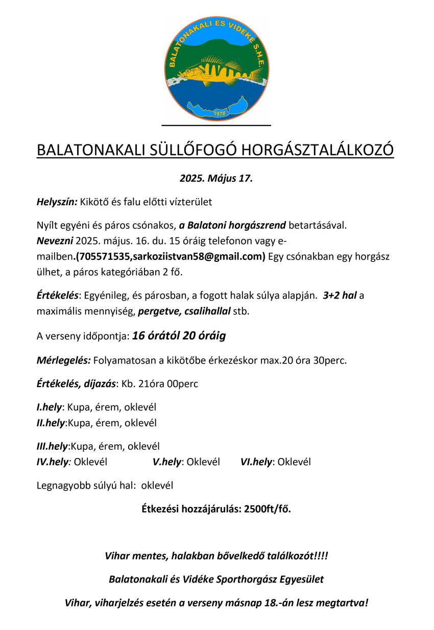 Horgásztalálkozó