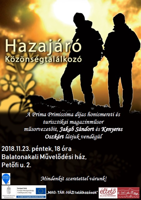 Hazajáró közönségtalálkozó 