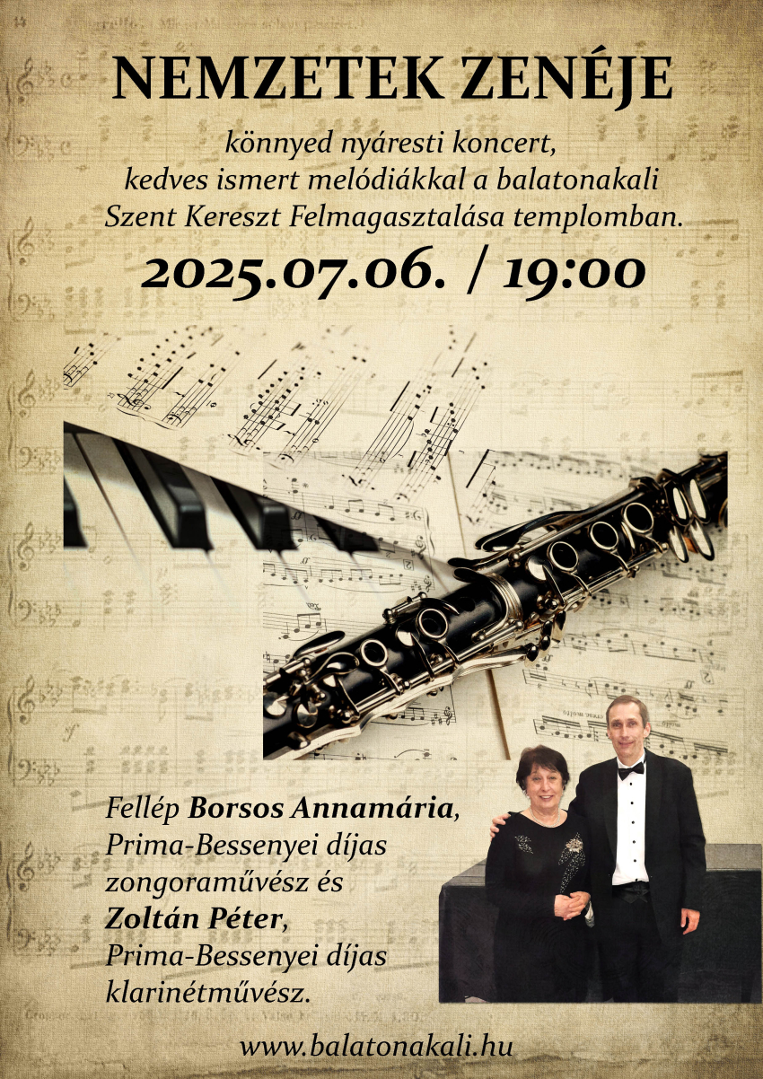 Nemzerek zenéje - Templomi koncert