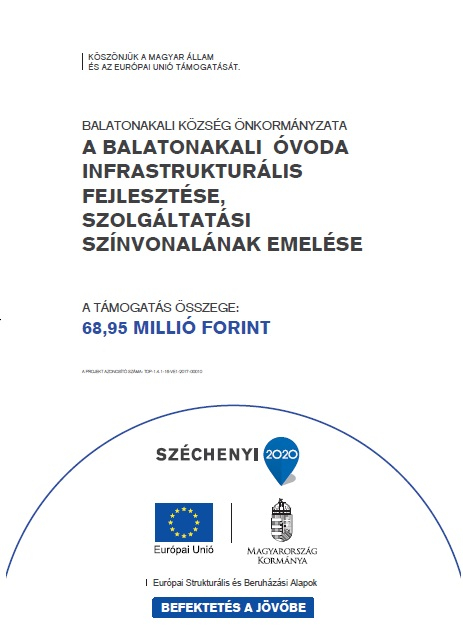 Jelenleg futó Európai Uniós támogatással megvalósuló projektjeink