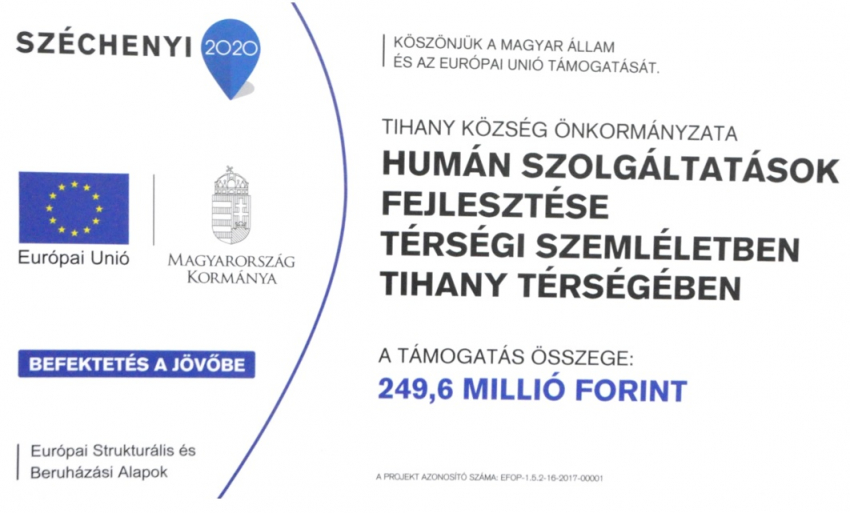 Humán szolgáltatások fejlesztése térségi szemléletben Tihany térségében