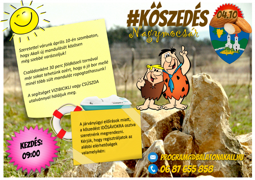 Kőszedés a nagymocsári mandulásban