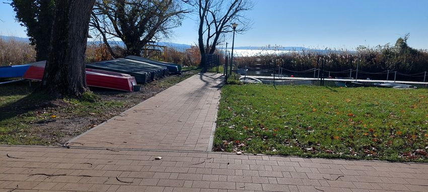 új járófelület a csónakokhoz