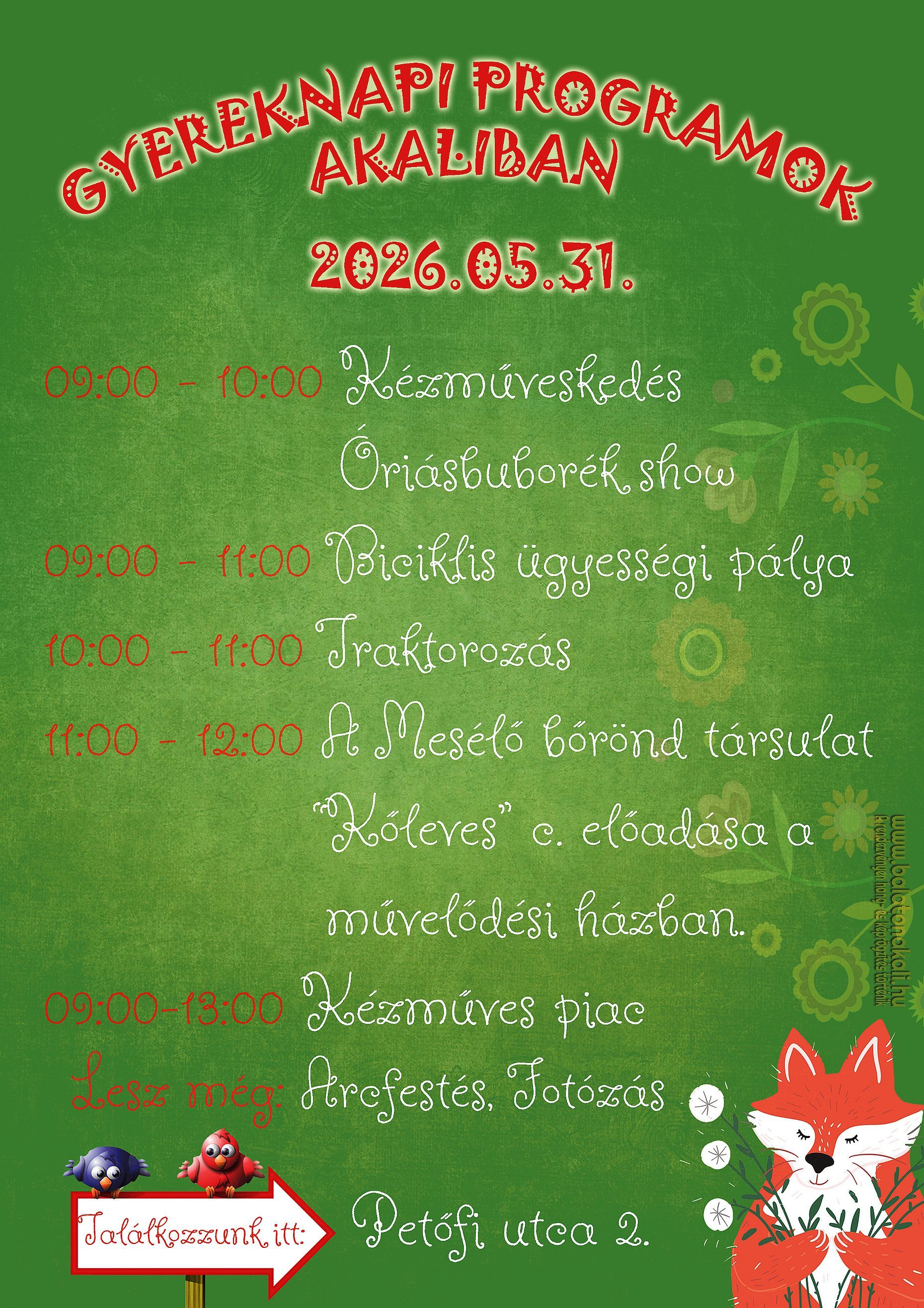 Gyereknapi meseelőadás