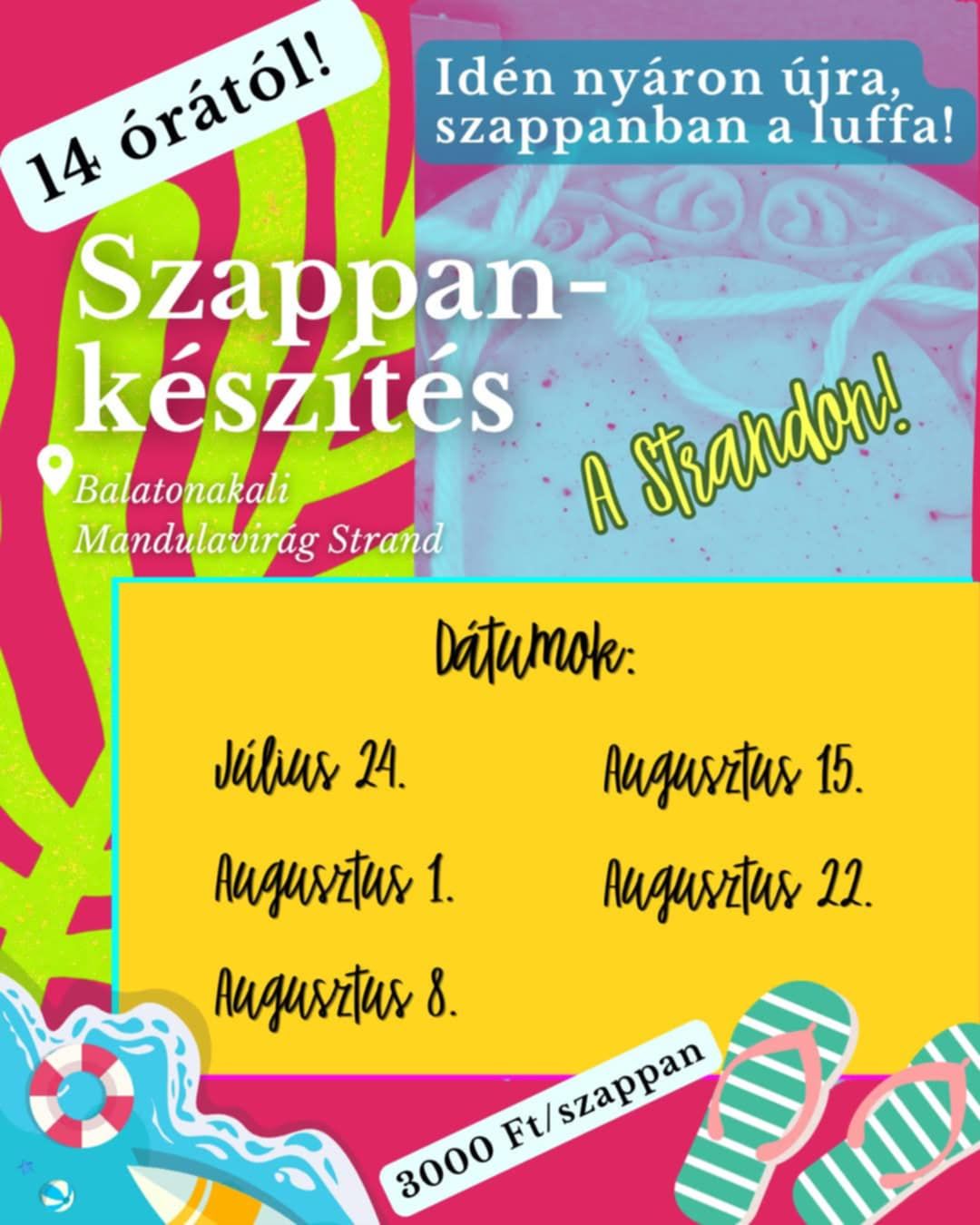 Szappankészítő workshop