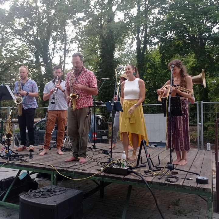 Szélműves strandkoncert