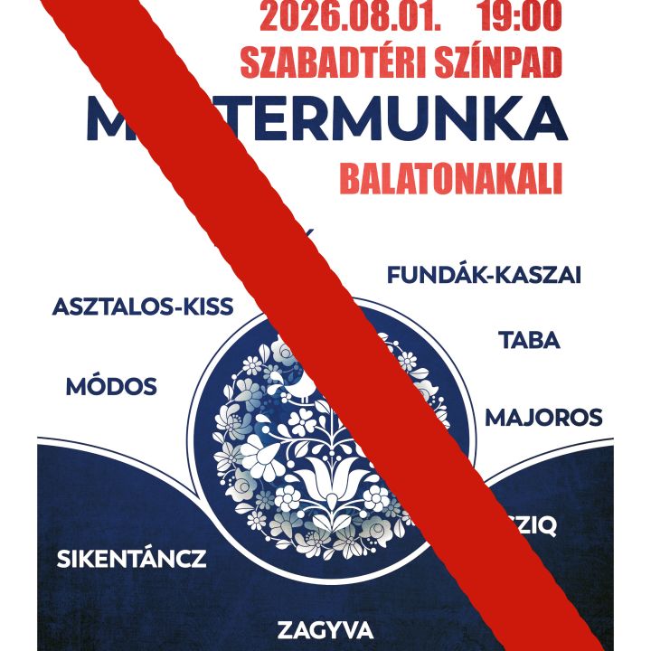 Előadás elmarad