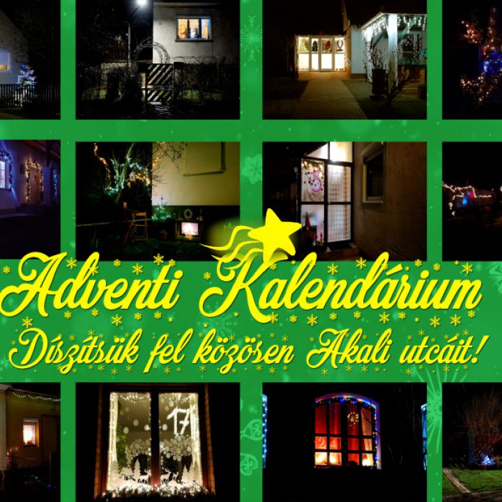 Adventi ablakok - Karácsonyi készülődés